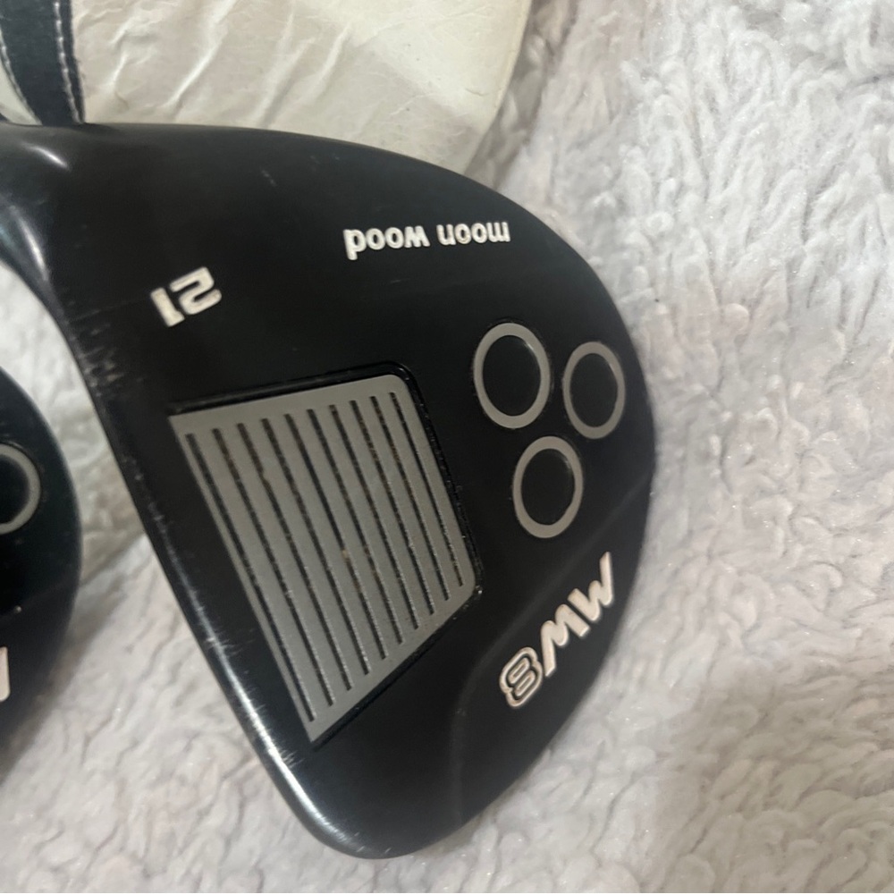 MOON WOOD MW8 Set 21 & 25° Fairway Metal RH Graphite Shaft 75g Regular Flex - Picture 3 of 10